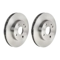 2 brake discs ventilated Ø 235 mm 22 mm BREMBO for...