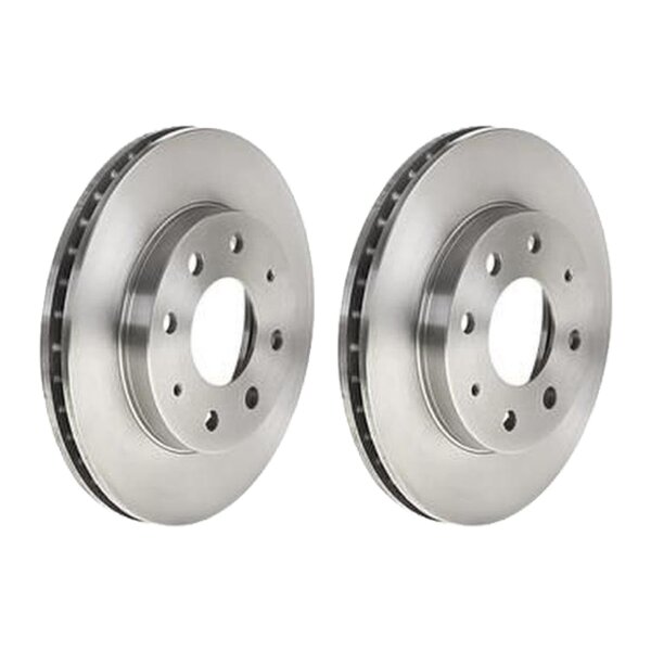 2 brake discs ventilated Ø 256 mm 24 mm BREMBO for e.g. MITSUBISHI SPACE