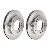 2 Bremsscheiben innenbelüftet Ø 284 mm 24 mm...