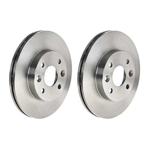 2 brake discs ventilated Ø 243 mm 20 mm BREMBO for KIA SEPHIA and others