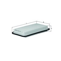 Luftfilter Filtereinsatz MAHLE für OPEL AGILA (B) (H08)