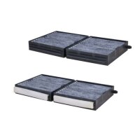 Innenraumfilter Aktivkohle 110 mm - 206 mm MAHLE für...