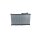 Radiator engine cooling 686 - 340 mm alu NRF for e.g. SUBARU LEGACY