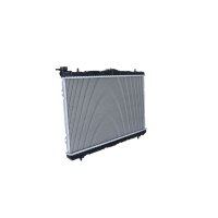 Radiator Engine cooling fins brazed 664 - 375 mm alu NRF for e.g. HYUNDAI LANTRA