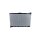 Radiator Engine cooling fins brazed 664 - 375 mm alu NRF for e.g. HYUNDAI LANTRA