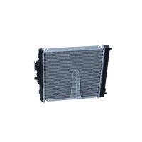 Kühler Motorkühlung Kühlrippen gelötet 349 - 346 mm Alu NRF für u.a. HONDA CIVIC