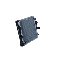 Kühler Motorkühlung Kühlrippen gelötet 349 - 346 mm Alu NRF für u.a. HONDA CIVIC