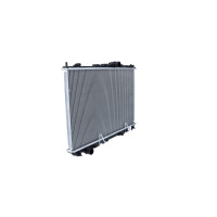 Kühler Motorkühlung Kühlrippen gelötet 673 - 400 mm Alu NRF für u.a. VOLVO S40