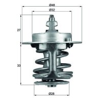 Thermostat coolant temp 83 °C without gasket MAHLE for TOYOTA COROLLA and others