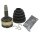 Joint Kit, drive shaft NBR (nitrile butadiene rubber) LÖBRO for NISSAN Micra II