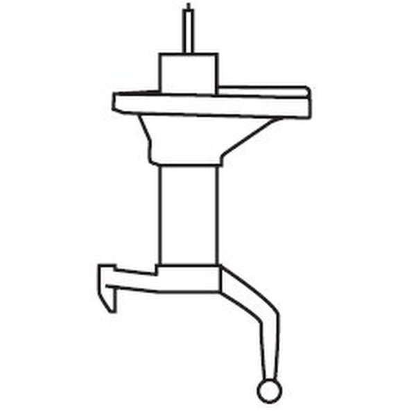 Stoßdämpfer Vorderachse links Gasdruck Federbein KYB für u.a. TOYOTA CELICA