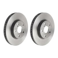 2 Bremsscheiben innenbelüftet Ø 260 mm 25 mm...