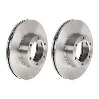 2 Bremsscheiben innenbelüftet Ø 278 mm 24 mm...
