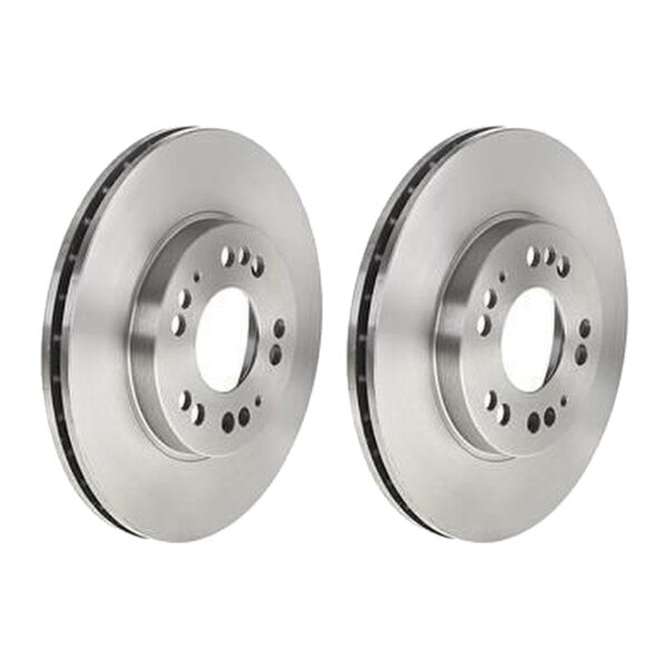 2 brake discs ventilated Ø 276 mm 24 mm BREMBO for e.g. MITSUBISHI 3000