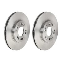 2 brake discs ventilated Ø 276 mm 24 mm BREMBO for...