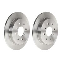 2 brake discs full Ø 239 mm 9 mm BREMBO for HONDA...
