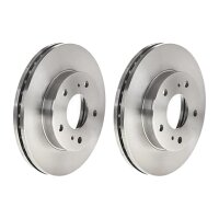 2 Bremsscheiben innenbelüftet Ø 257 mm 26 mm...