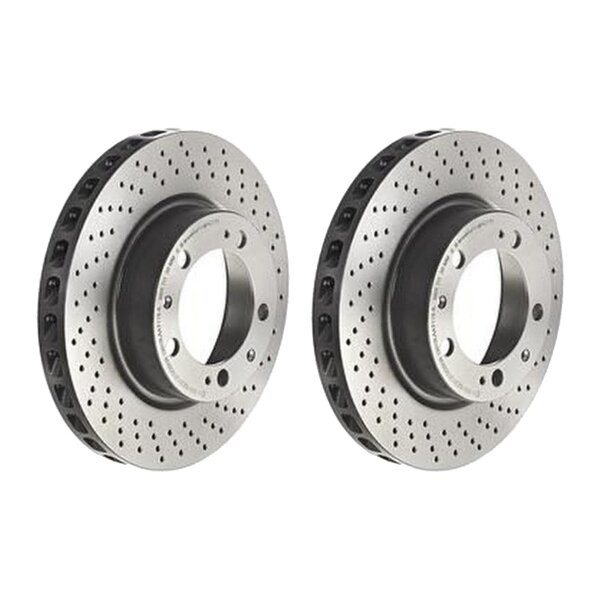 2 Bremsscheiben belüftet Ø 304 mm 32 mm BREMBO für u.a. PORSCHE 911