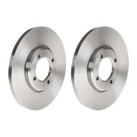 2 brake discs full Ø 248 mm 12.7 mm BREMBO for...
