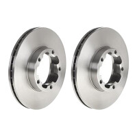 2 Bremsscheiben innenbelüftet Ø 263 mm 24 mm...