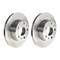 2 brake discs full Ø 276 mm 16 mm BREMBO for IVECO...