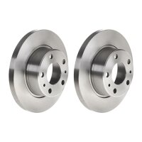 2 brake discs full Ø 276 mm 22 mm BREMBO for IVECO...