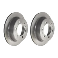 2 Bremsscheiben voll Ø 299 mm 10,4 mm BREMBO...