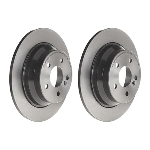 2 brake discs full Ø 300 mm 10 mm BREMBO for MERCEDES-BENZ E-CLASS and others