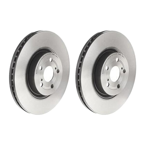 2 brake discs ventilated Ø 295 mm 26 mm BREMBO for TOYOTA AVENSIS and others