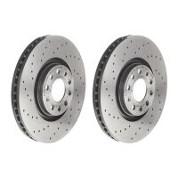 2 brake discs ventilated Ø 320 mm 30 mm BREMBO for...