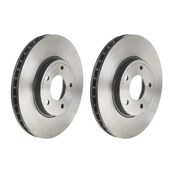 2 brake discs ventilated Ø 305 mm 28 mm BREMBO for JAGUAR XJ and others