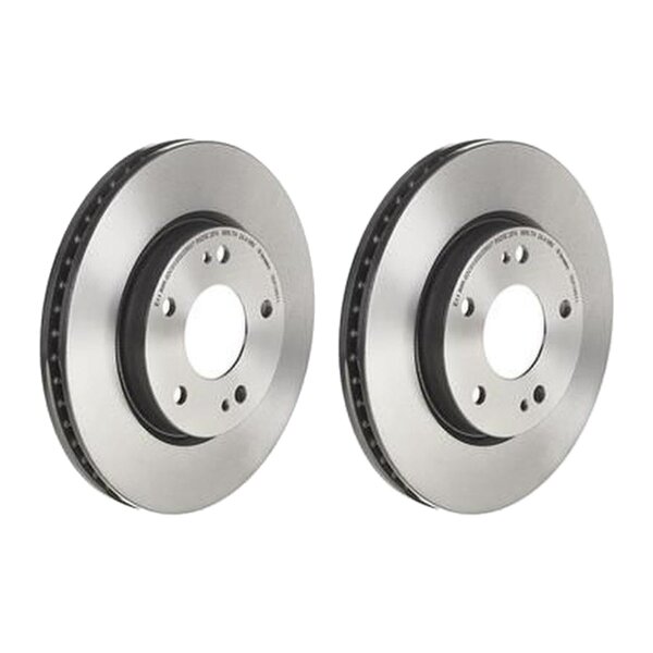 2 brake discs ventilated Ø 276 mm 26 mm BREMBO for e.g. MITSUBISHI SPACE