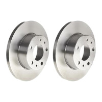 2 brake discs full Ø 276 mm 16 mm BREMBO for IVECO...
