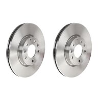 2 brake discs ventilated Ø 299 mm 25 mm BREMBO for...