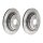 2 Bremsscheiben voll Ø 325 mm 14 mm BREMBO für u.a. MERCEDES-BENZ GLE