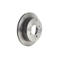 2 brake discs full Ø 262 mm 10 mm coated BREMBO...