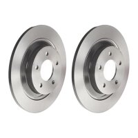 2 Bremsscheiben voll Ø 302 mm 11 mm beschichtet...