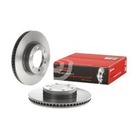Front brake disc 338mm BREMBO for TOYOTA LAND CRUISER PRADO