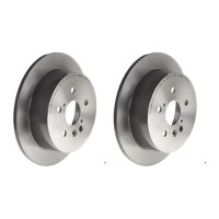 2 brake discs full Ø 288 mm 10 mm coated BREMBO...