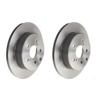 2 brake discs full Ø 281 mm 12 mm coated BREMBO...