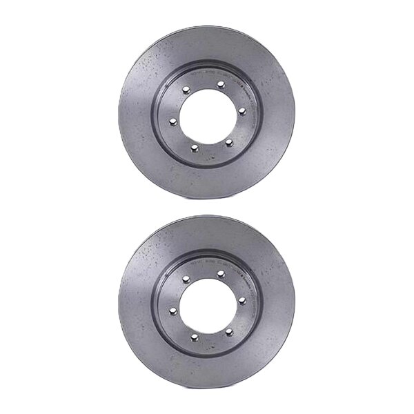 2 brake discs ventilated Ø 278 mm 24 mm BREMBO for SSANGYONG KORANDO and others