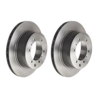 2 brake discs ventilated Ø 315 mm 20 mm BREMBO for...