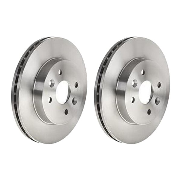2 brake discs ventilated Ø 254 mm 24 mm BREMBO for KIA RIO and others