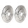 2 brake discs full Ø 278 mm 9 mm BREMBO for TOYOTA YARIS and others