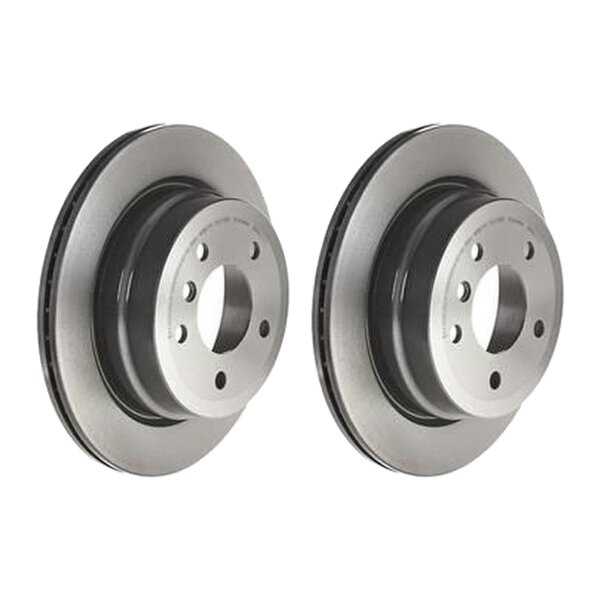 2 brake discs ventilated Ø 300 mm 20 mm coated BREMBO for BMW 1 series