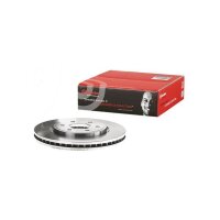2 brake discs ventilated Ø 296 mm 28 mm BREMBO for NISSAN NAVARA and others