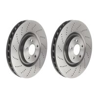 2 brake discs ventilated Ø 360 mm 36 mm BREMBO for...