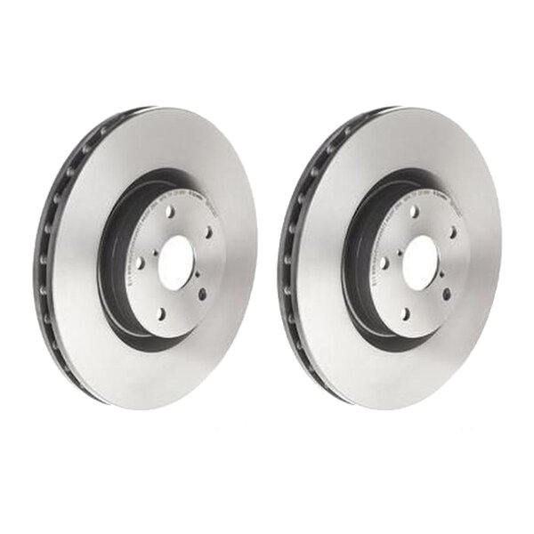 2 brake discs ventilated Ø 326 mm 30 mm BREMBO for SUBARU IMPREZA and others