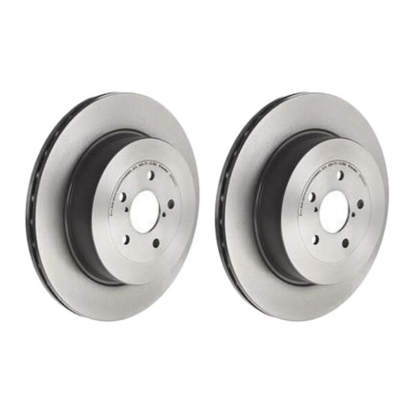 2 brake discs ventilated Ø 316 mm 20 mm BREMBO for SUBARU IMPREZA
