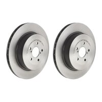 2 brake discs ventilated Ø 316 mm 20 mm BREMBO for...